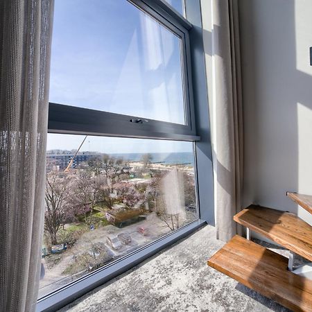 Apartamentyprzymorzu Marine***** Apartament Dwupoziomowy Z Widokiem Na Morze Kolberg Exterior foto