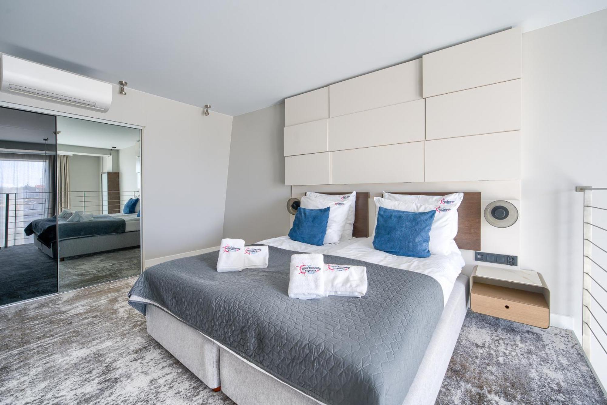 Apartamentyprzymorzu Marine***** Apartament Dwupoziomowy Z Widokiem Na Morze Kolberg Exterior foto