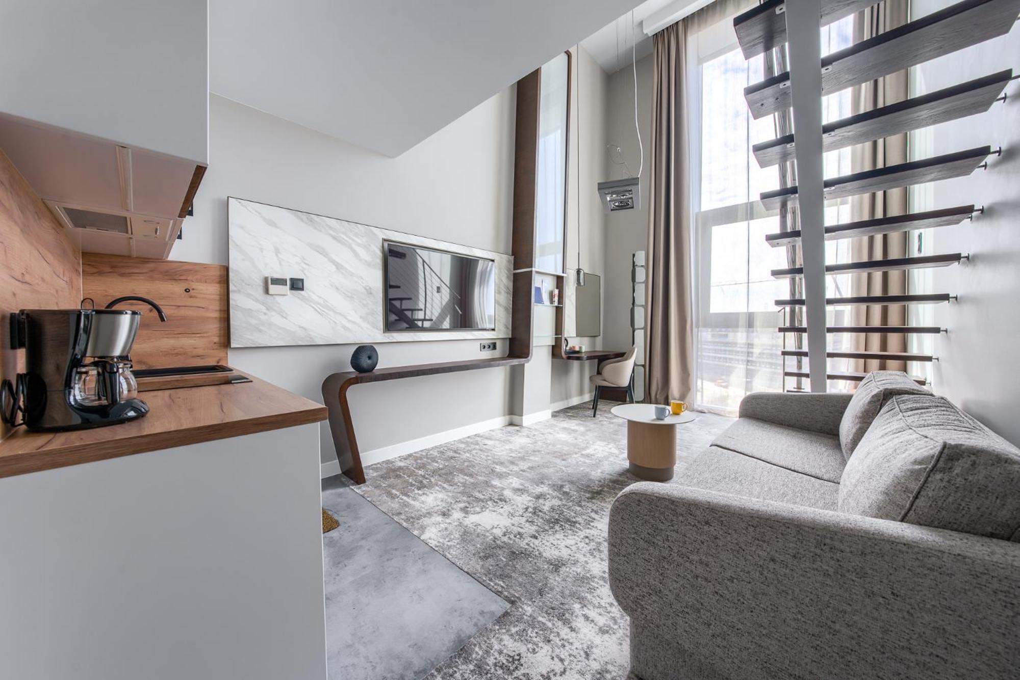 Apartamentyprzymorzu Marine***** Apartament Dwupoziomowy Z Widokiem Na Morze Kolberg Exterior foto